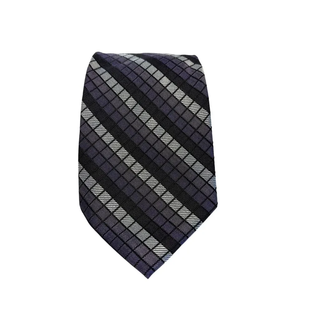 CAMPIA MODA Men's Geometric Pattern Neck Tie